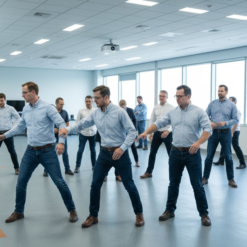 Professional physical training workshop